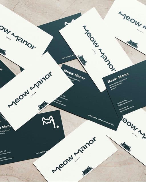 Meow Manor – Food & Beverage identity by Two Moons Studio, additional view 5 of 9