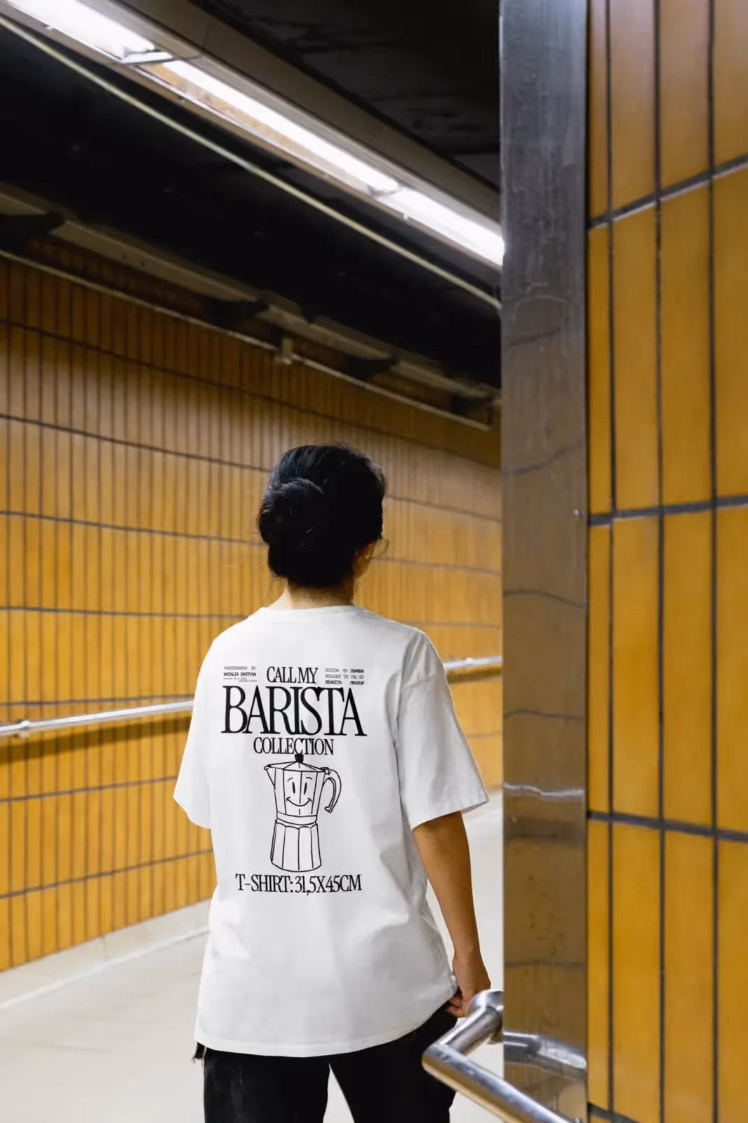 Streetwear T-Shirt Mockup