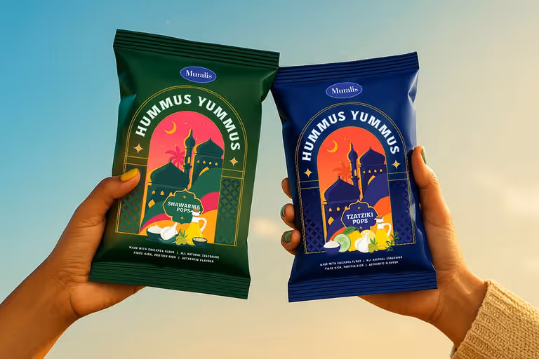 Hummus Yummus Packaging