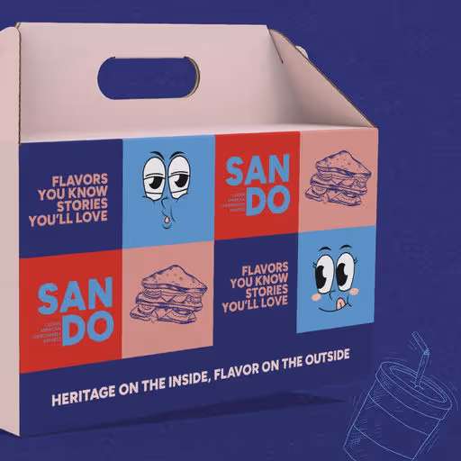 Sando | Japanese Sandwich Shop Branding