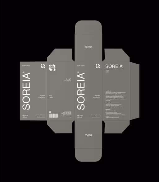 SOREIA® Branding & Packaging