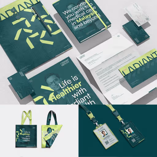 Radiant Health Brand Identity