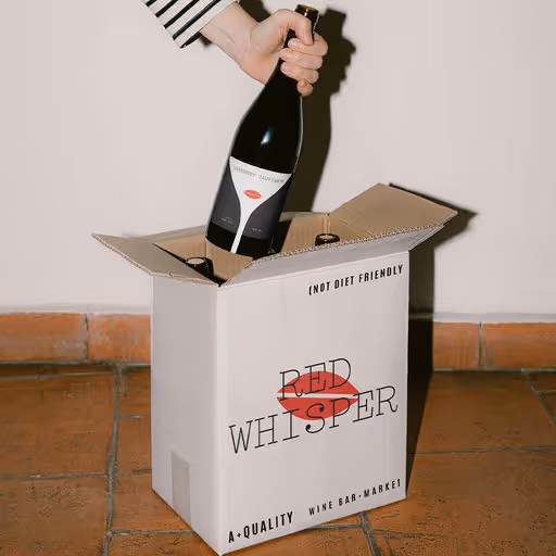 Red Whisper Wine Bar Identity