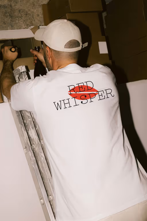 Red Whisper Wine Bar Identity