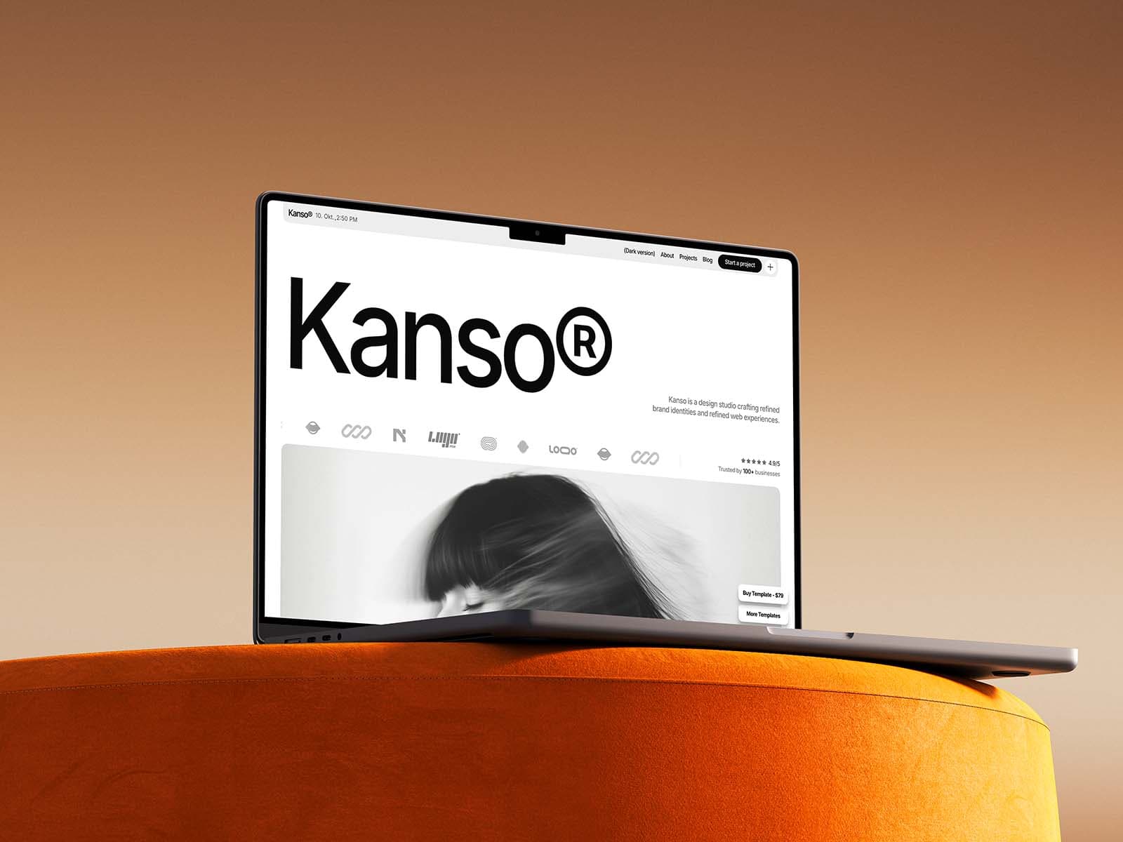 Kanso - Minimal Framer Template
