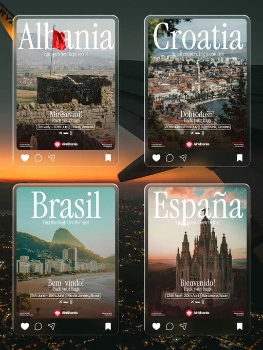 AirAlbania - Travelling Agency