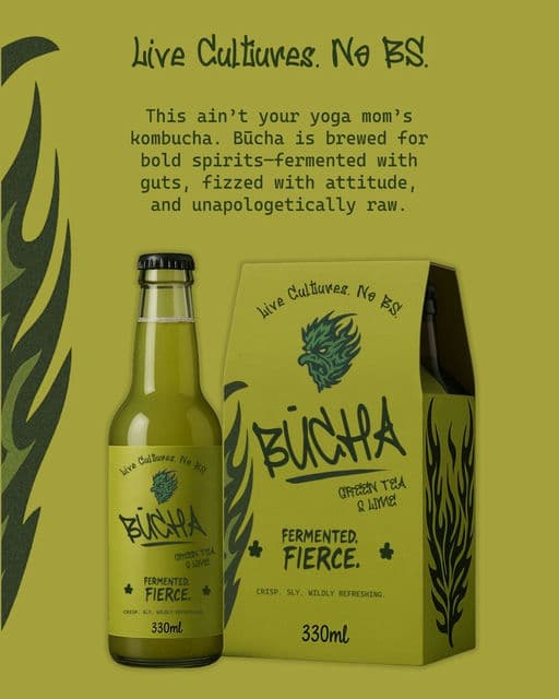 BÜCHA | Visual Brand Identity Design