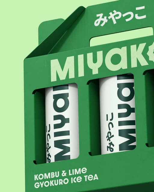 Miyako - Umami-flavored Green Iced Tea Beverage