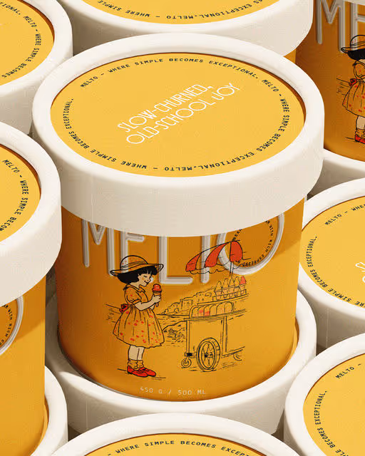 MELTO - Ice Cream Packaging