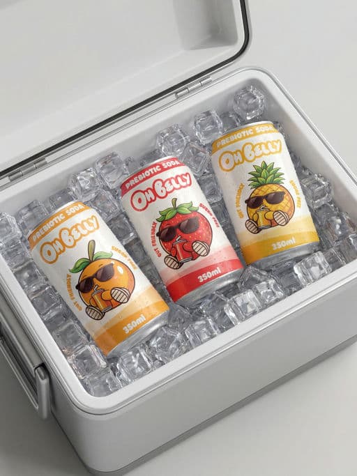 Oh Belly | Can Branding and Packaging