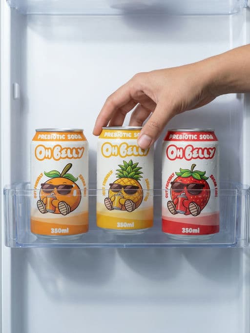Oh Belly | Can Branding and Packaging