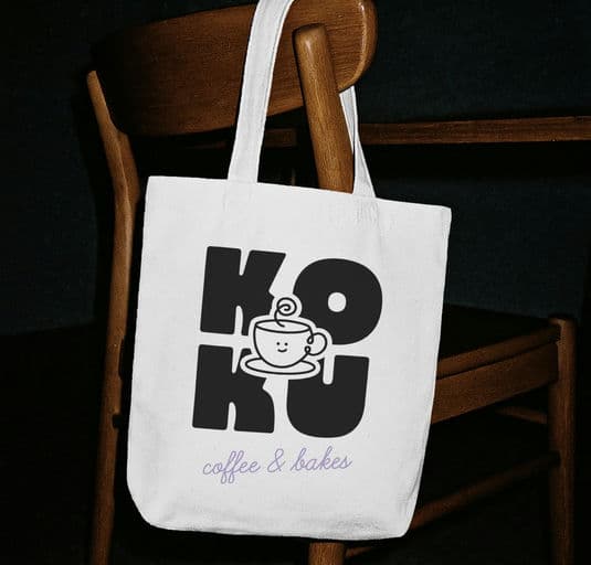 KOKU Coffee Shop Branding