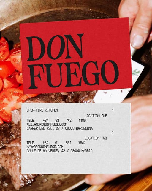 DON FUEGO - Open-flame Kitchen