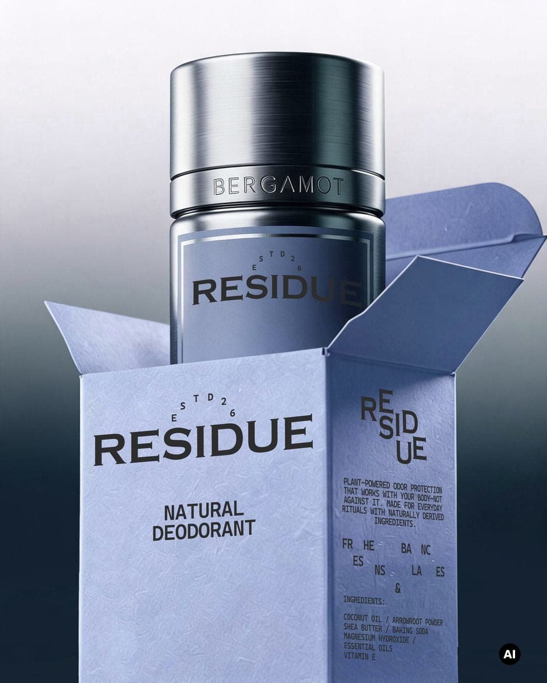 RESIDUE | Natural Deodorant Brand