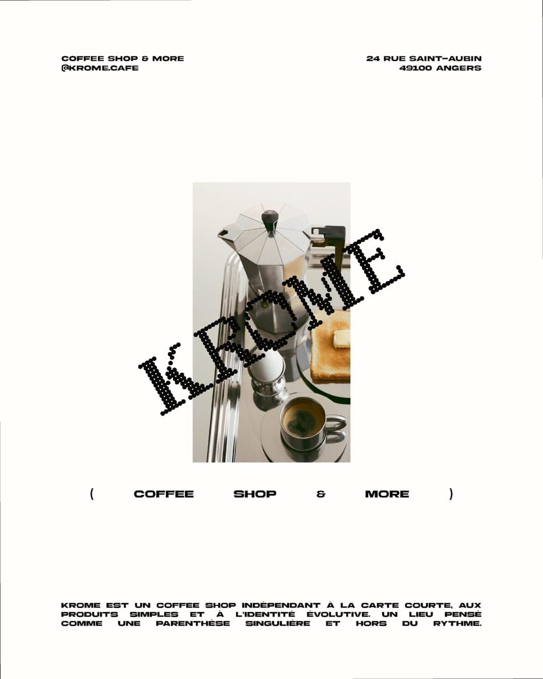 KROME an independent coffee shop