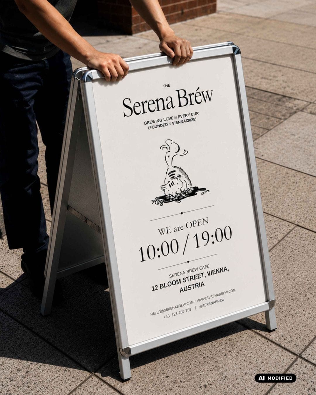 The Serena Bréw Brand Identity