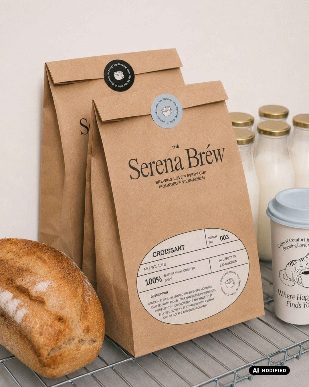 The Serena Bréw Brand Identity