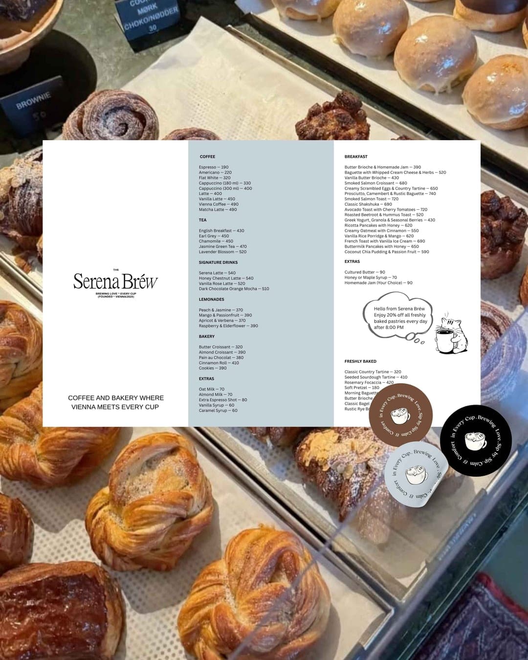 The Serena Bréw Brand Identity