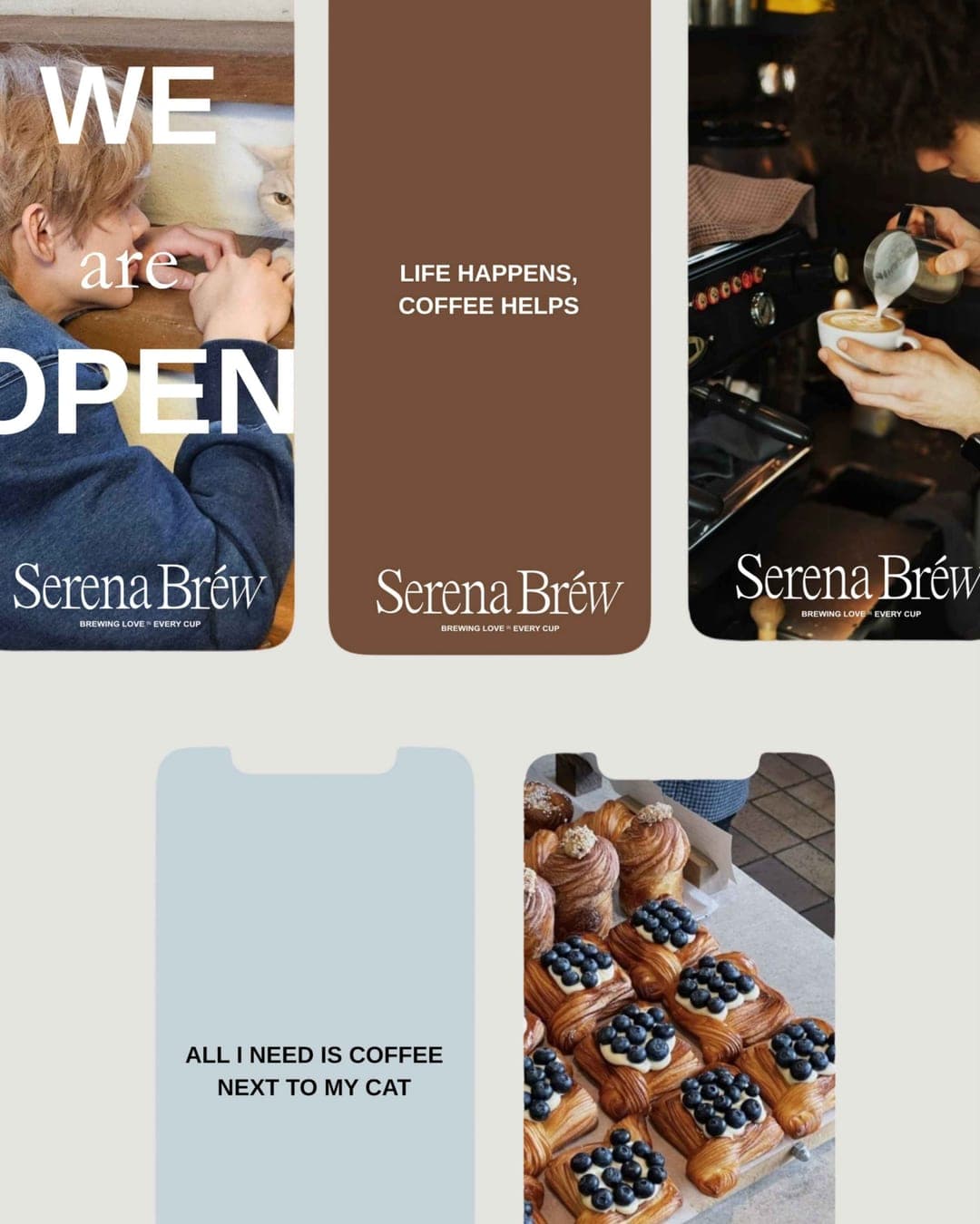 The Serena Bréw Brand Identity