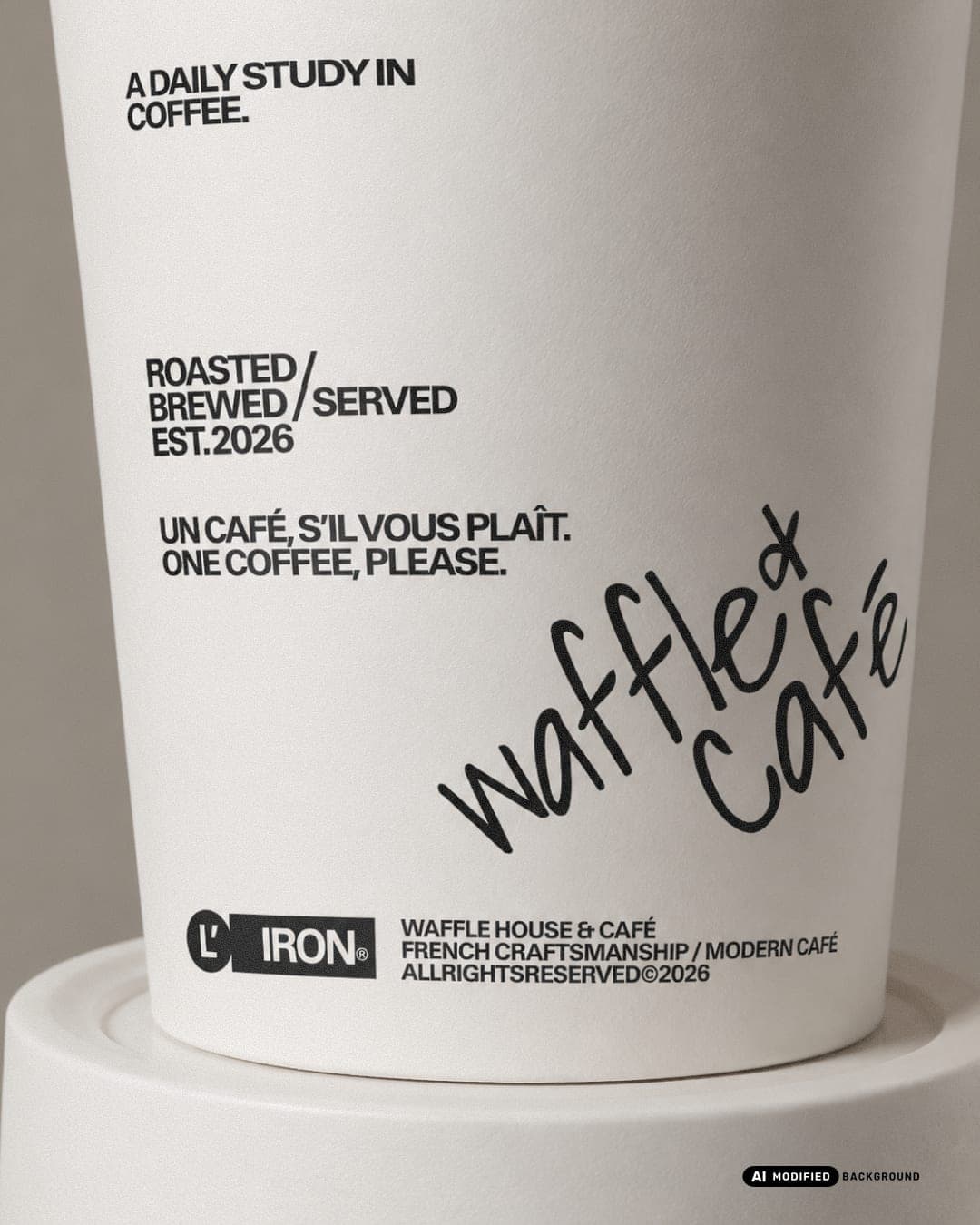 L'IRON Waffle & Cafe